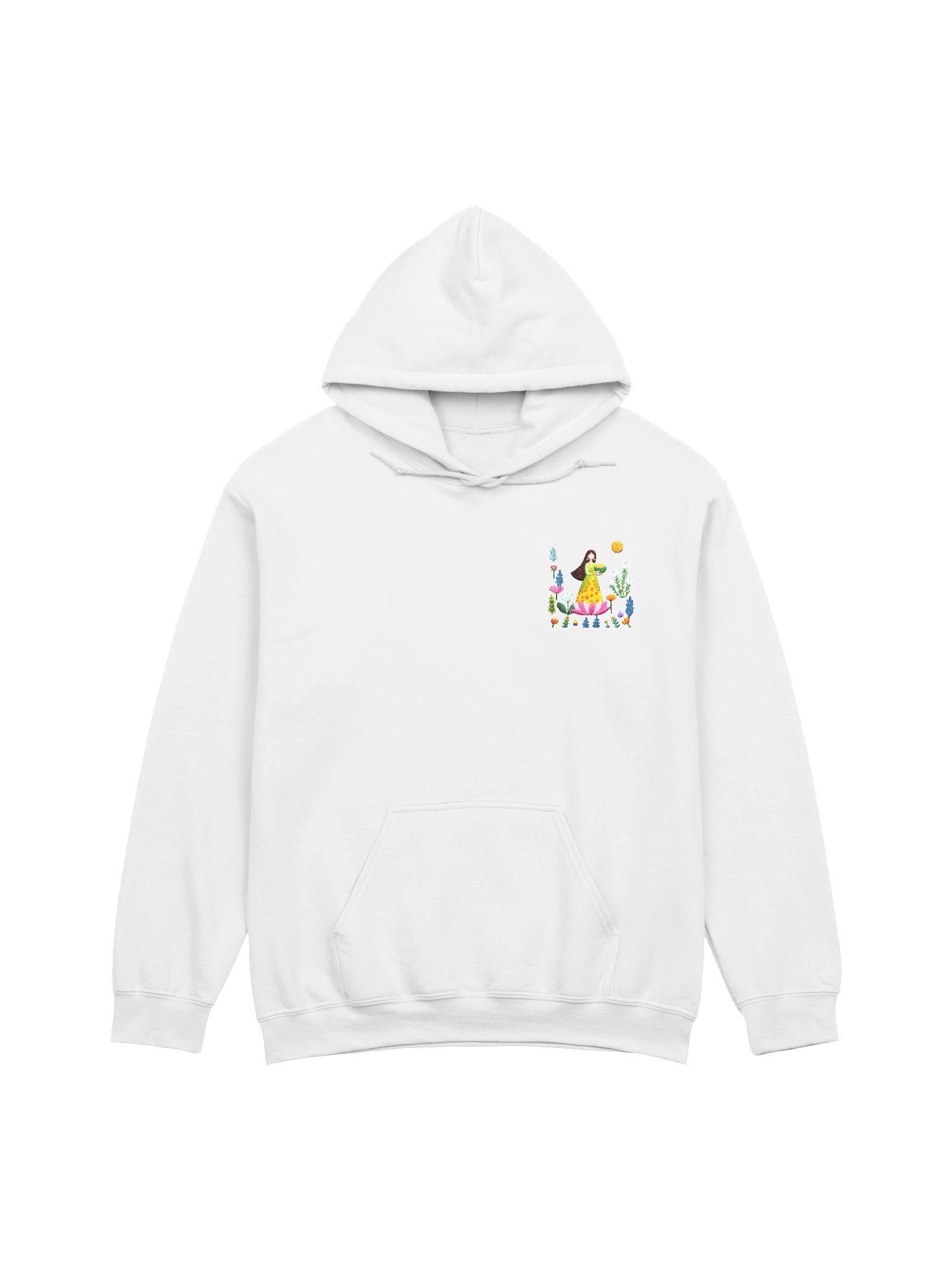 Om Shreem Mahalakshmiyei Namaha — Hoodie (WHITE) product image (3)