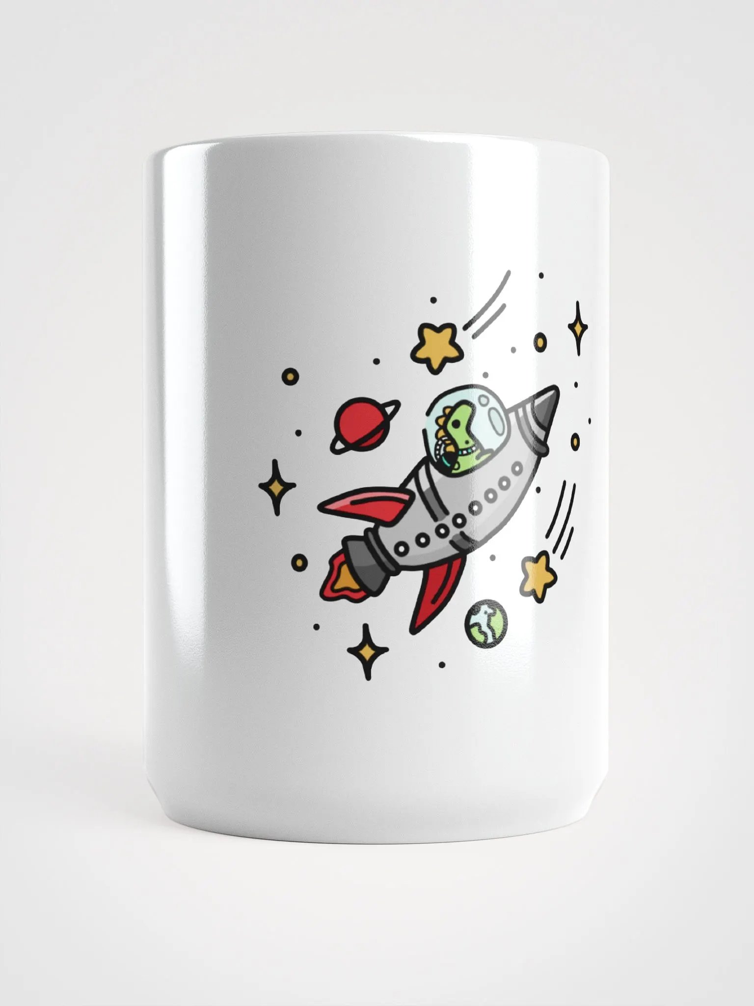 Space Dino Mug (Coloured) product image (1)