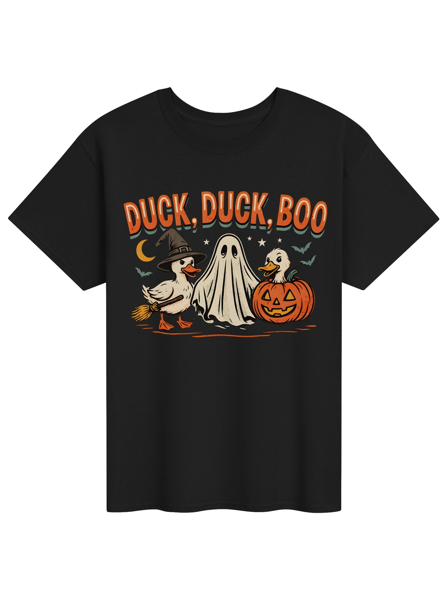 Duck, Duck, Boo Halloween Tee product image (2)