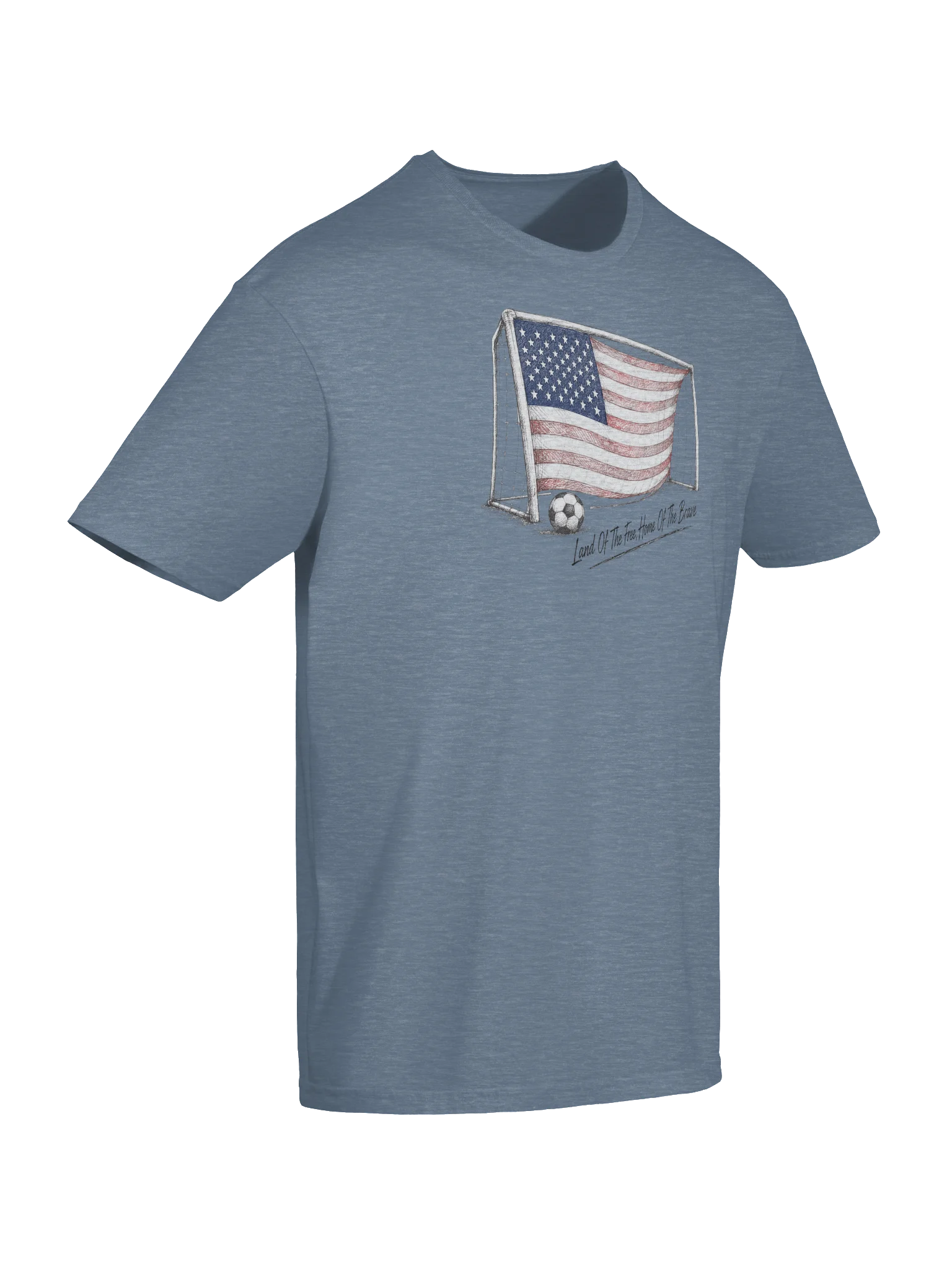 Land Of The Free Soccer Tee product image (6)
