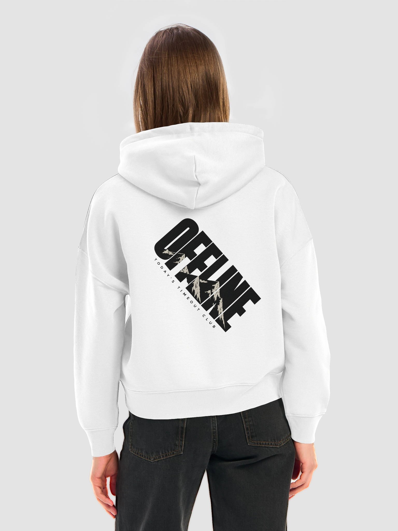 Minimalist Offline Women’s Organic Hoodie product image (2)