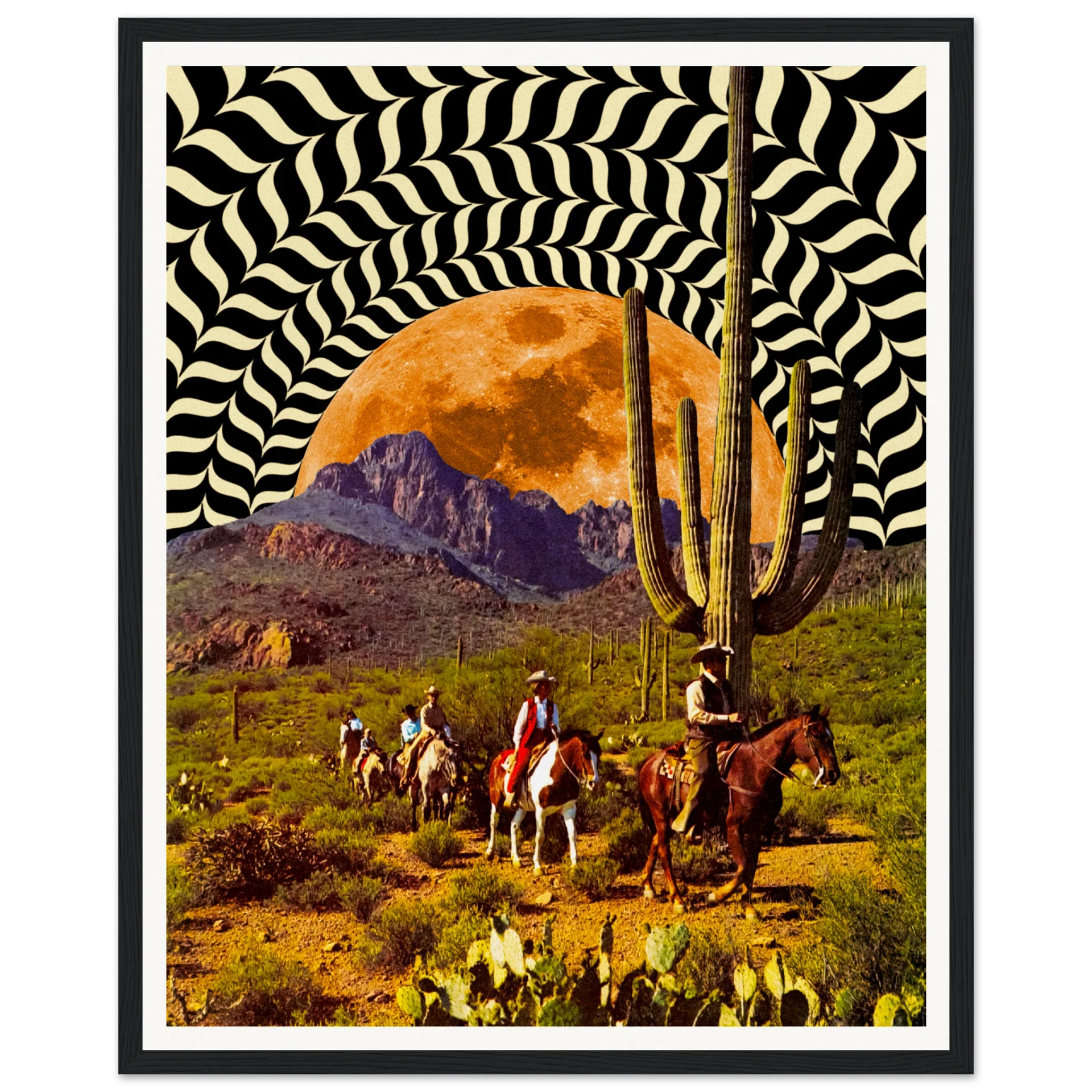 Surrealist Cowboy Wall Art