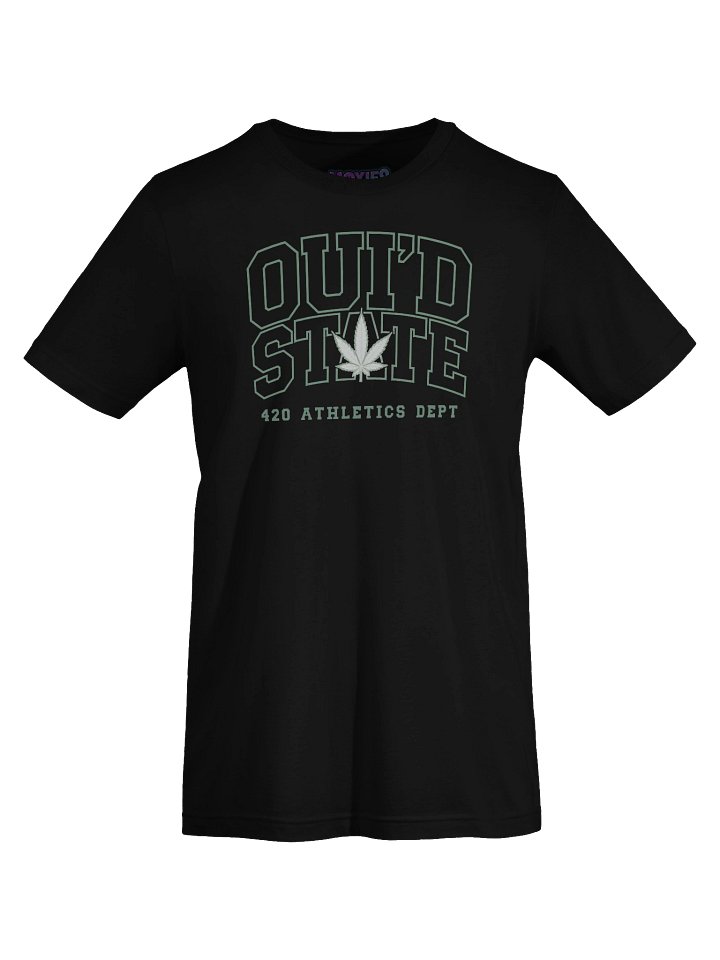 “OUI’D STATE” Tee 🌿💨 | Higher Education Since 4:20 | Bella+Canvas Supersoft Unisex Shirt product image (1)