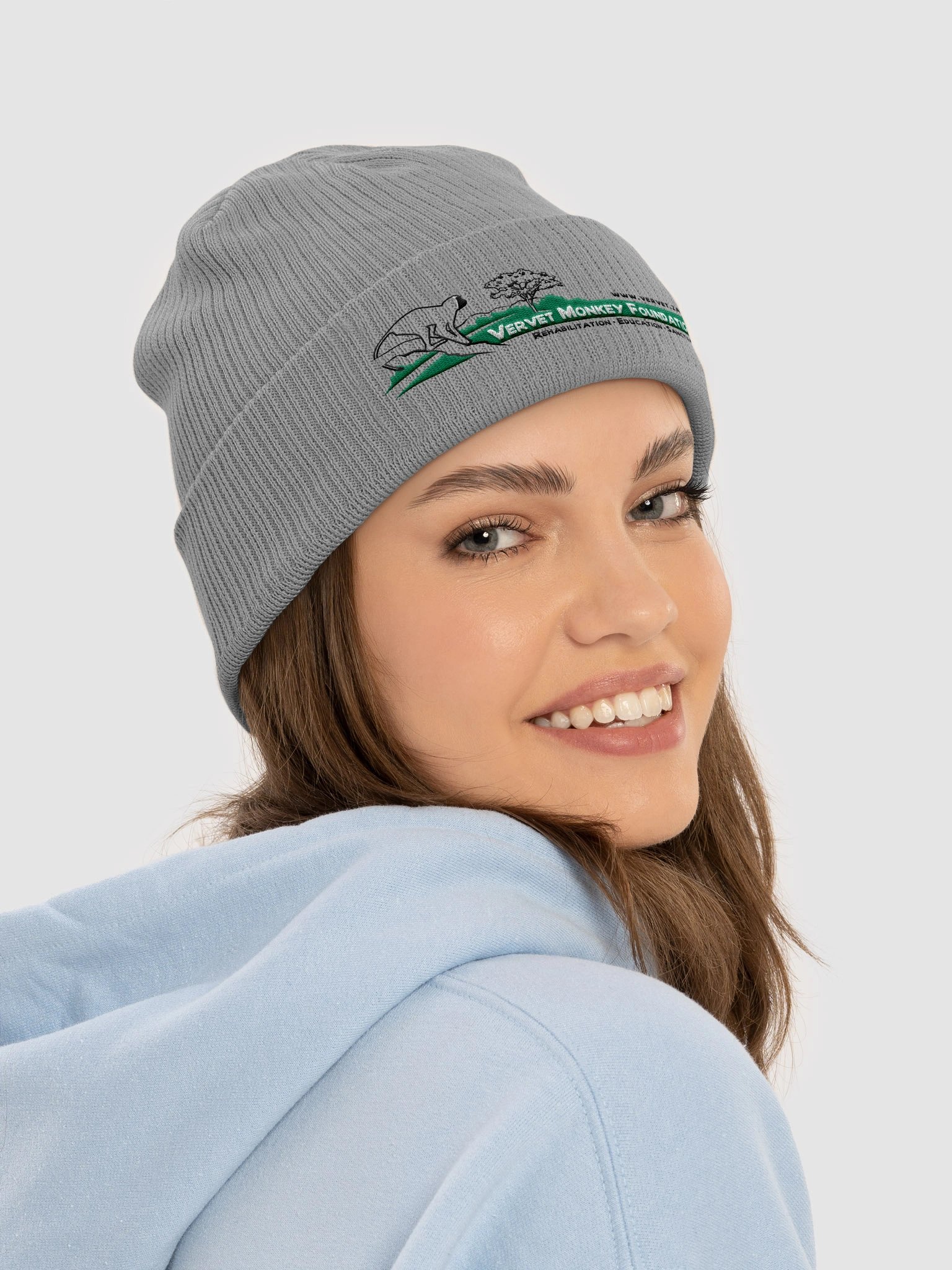 Vervet Monkey Foundation Organic Ribbed Beanie product image (7)
