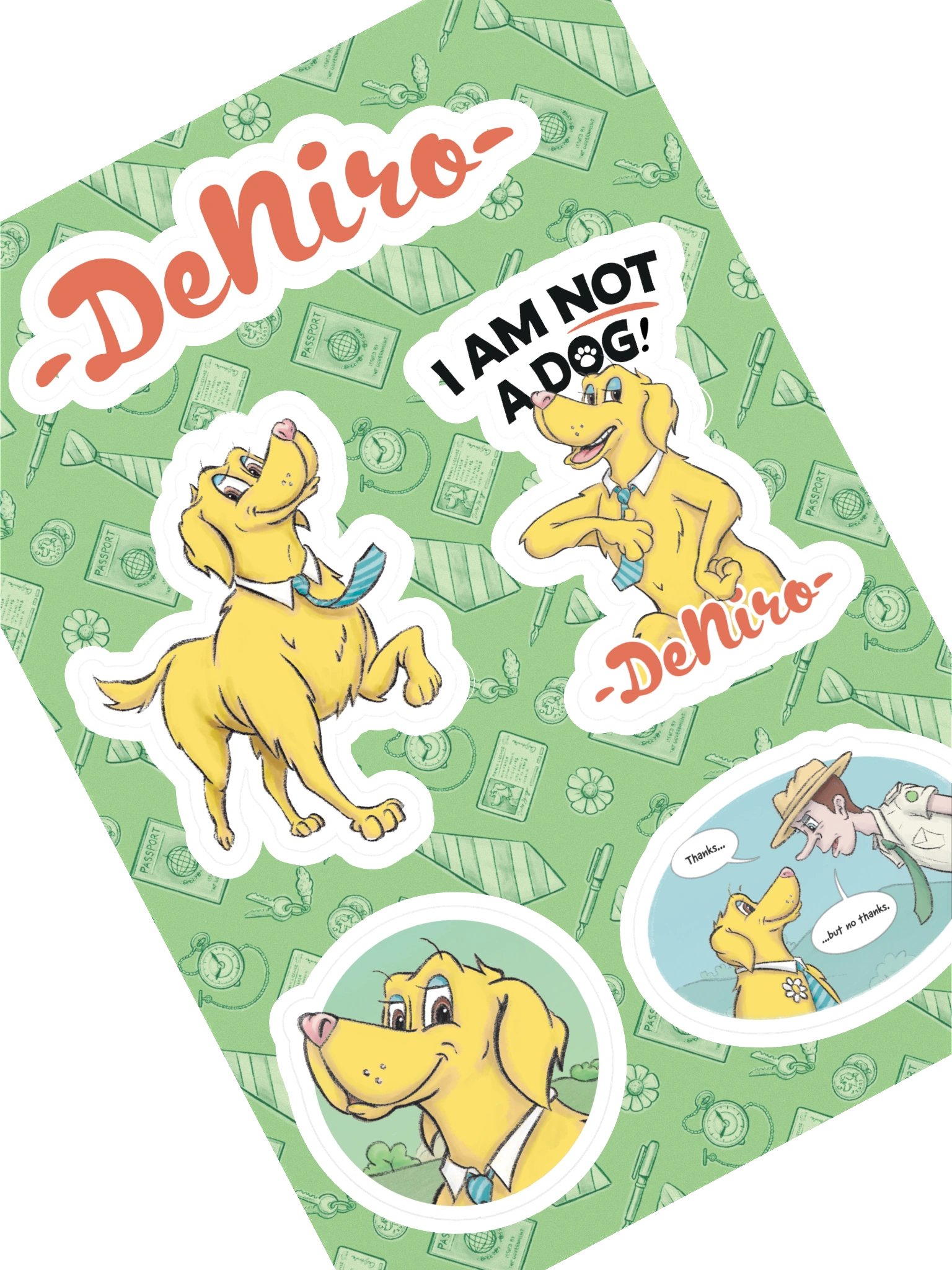 DeNiro Sticker Sheet product image (1)
