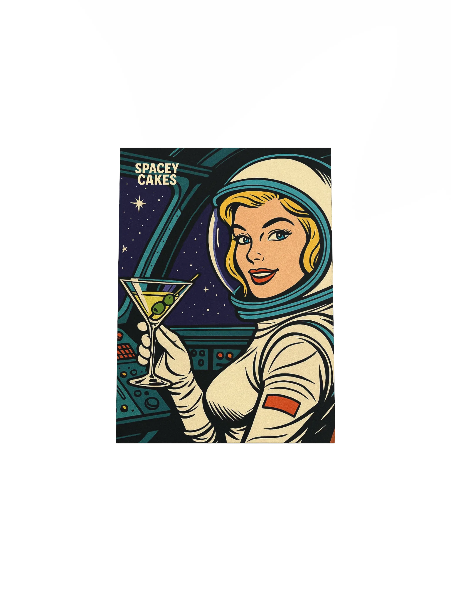 Eva - Spacey Cakes Event Horizon Art Print product image (20)
