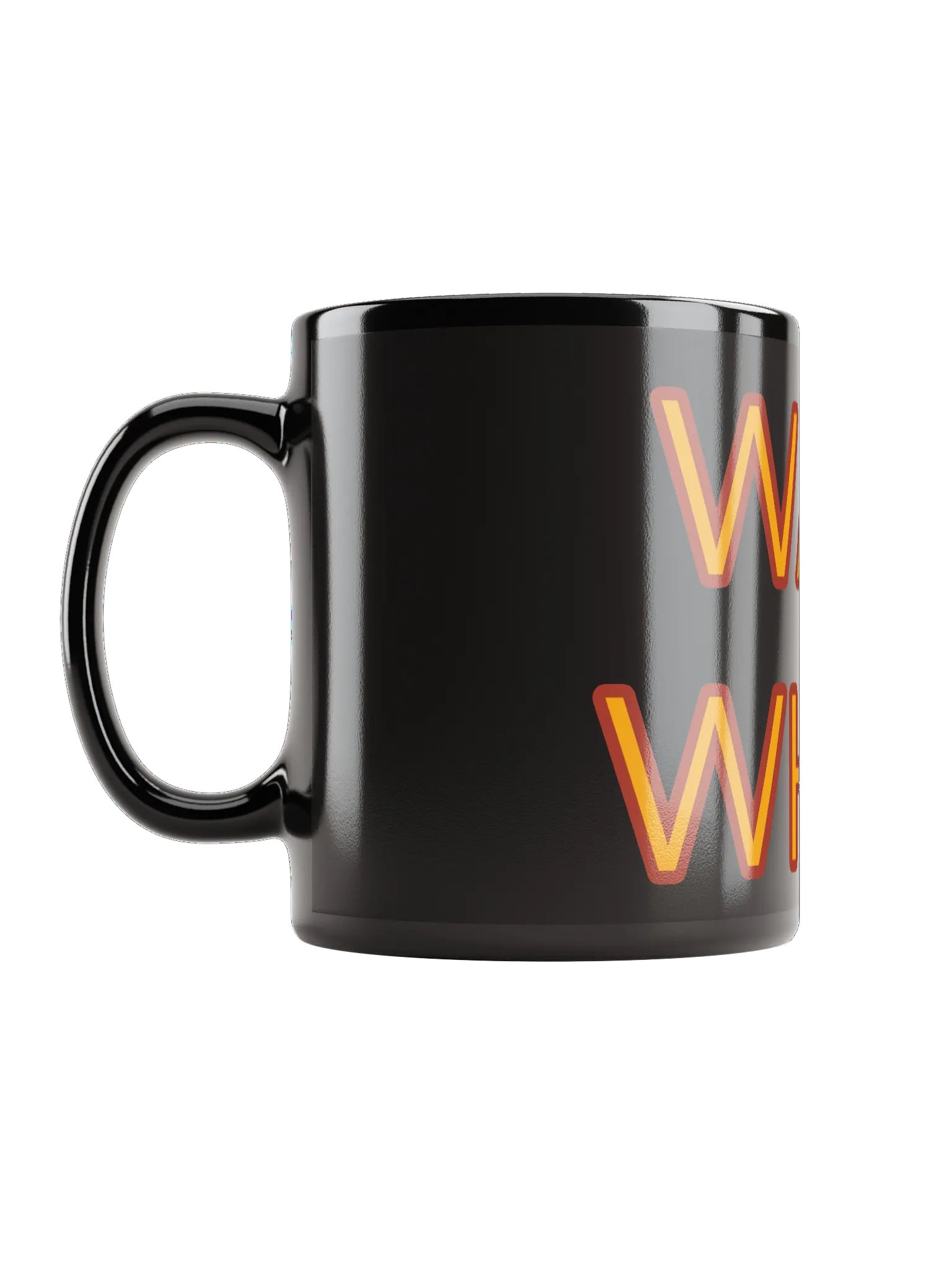 Wait What - Black Mug product image (3)