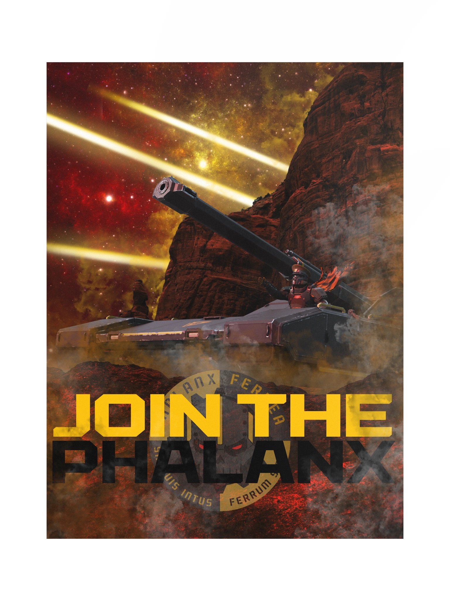Join The Phalanx Poster product image (1)