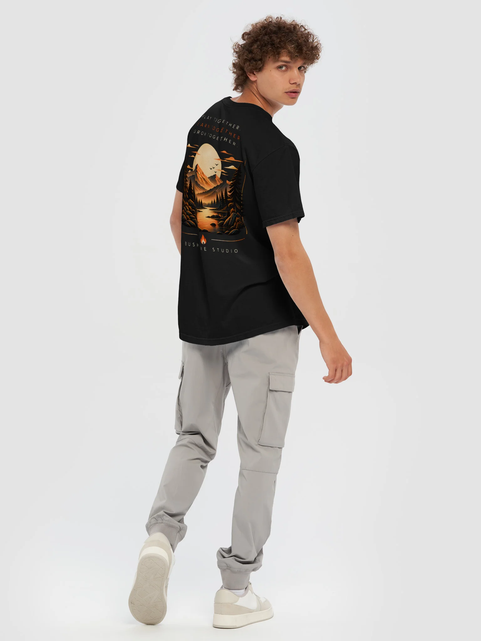 BushFire Studio | Abstract Tee Dark product image (8)