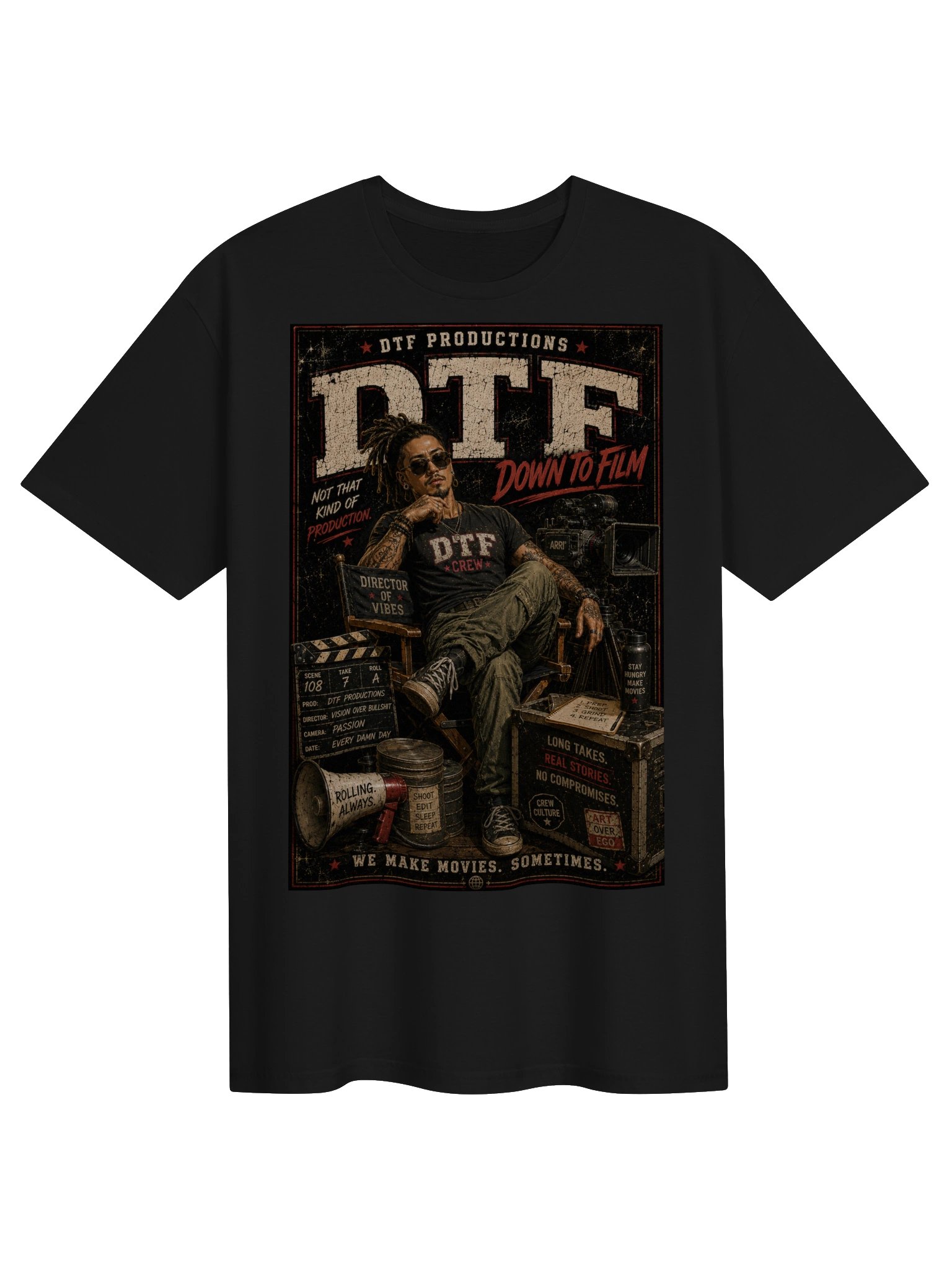 DTF — Down to Film Tee 7