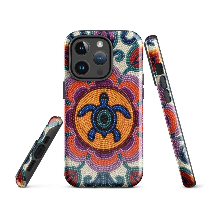 Turtle Blossom Beaded iPhone® Case product image (3)
