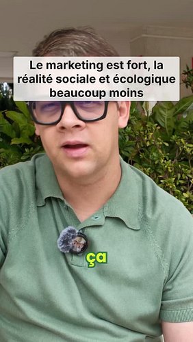 Marketing vert, réalité beaucoup moins belle

On vend souvent une histoire très propre autour des matières premières. Sans pr...