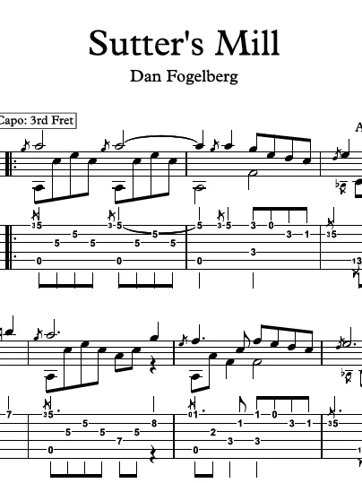 Sutter's Mill by Dan Fogelberg product image (2)