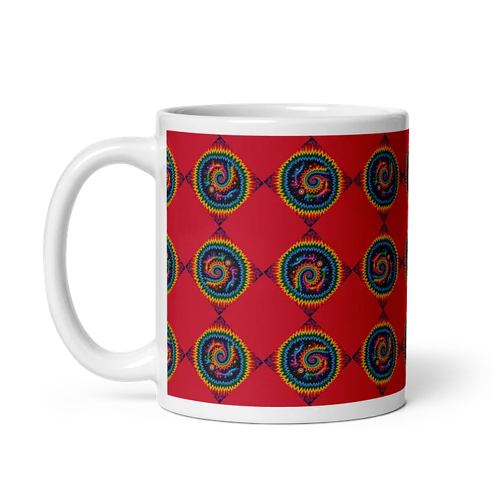 Rainbow Spiral Tile Mug product image (4)