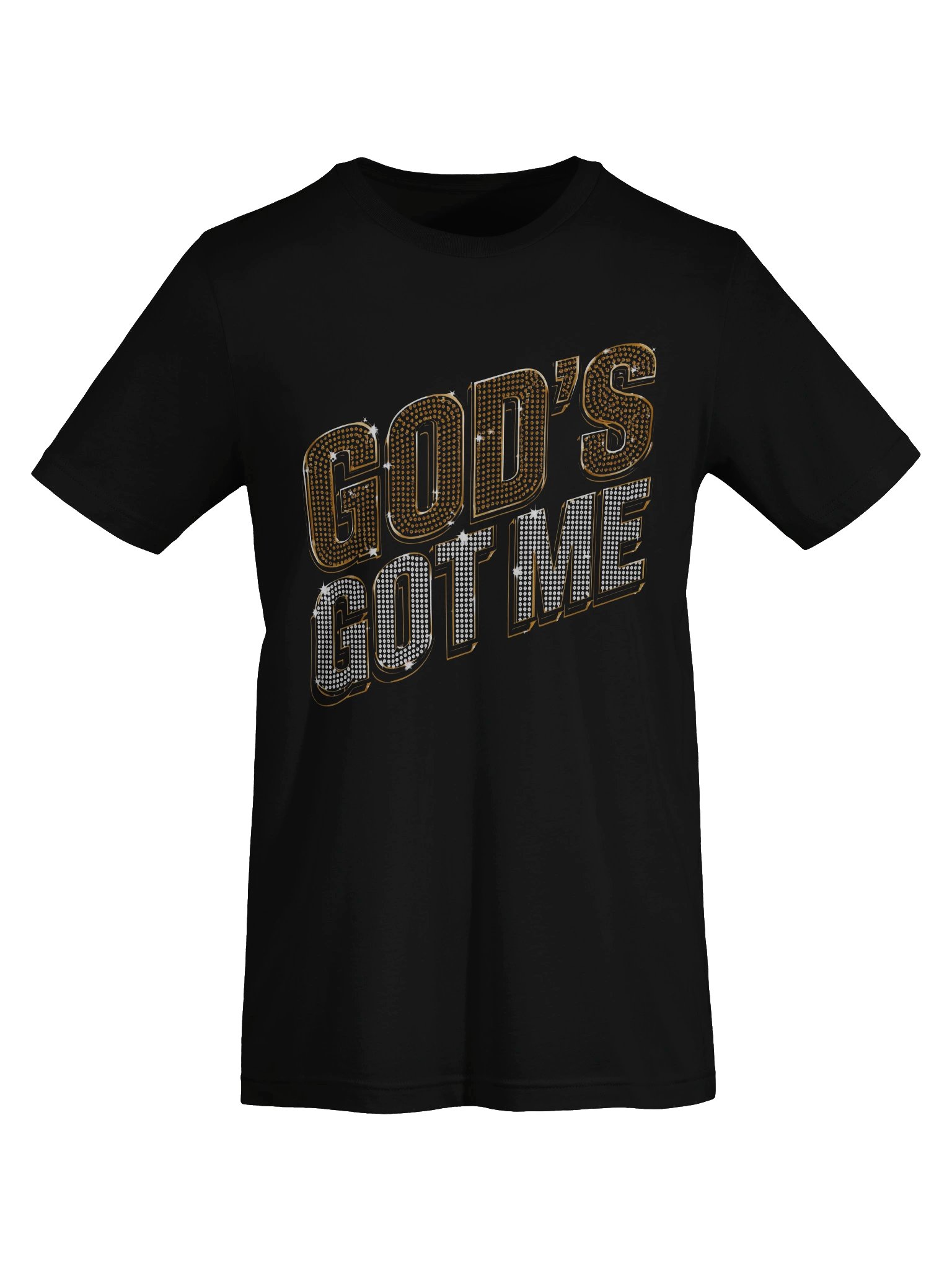 God's Got Me - Divine Glitter: Bella+Canvas Supersoft T-Shirt product image (7)
