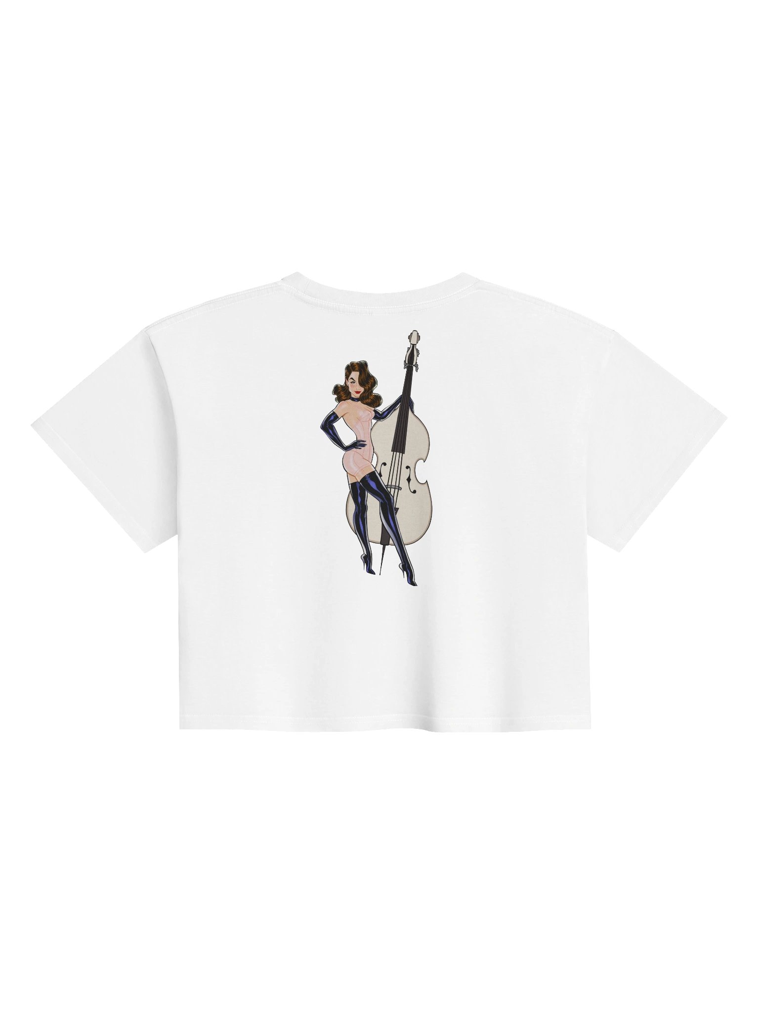 Eliza Stark - White Crop Tee product image (2)