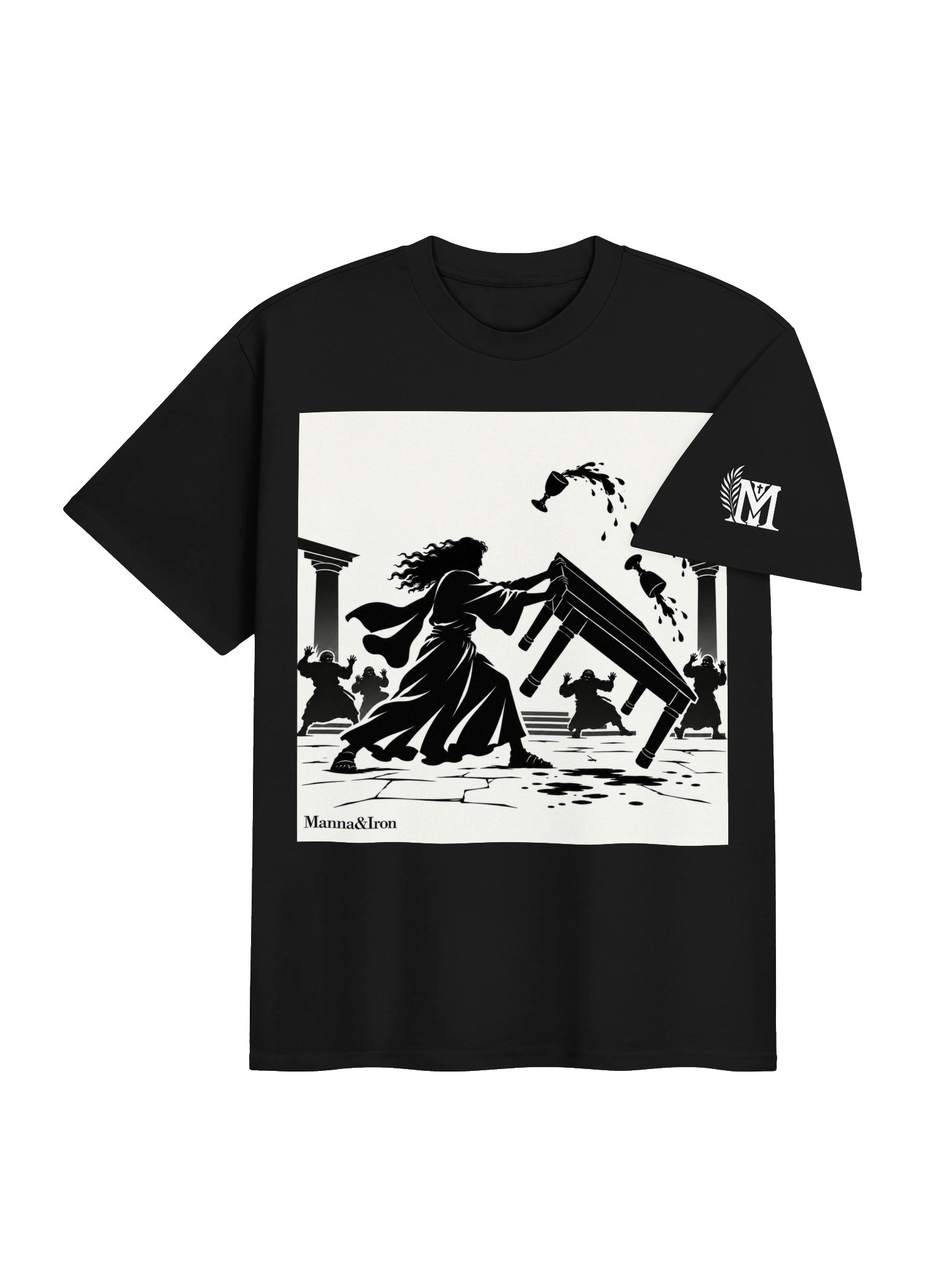 Manna&Iron Flip Some Tables Tee product image (4)