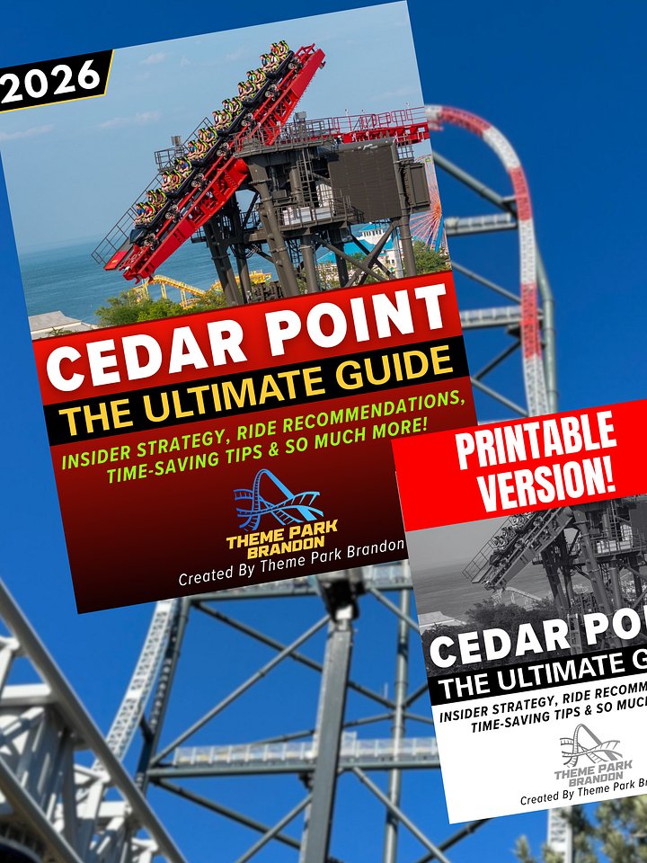 Cedar Point Ultimate Guide 2026 | 84-Page Printable Digital PDF + Printer-Friendly Edition, Instant Download product image (1)