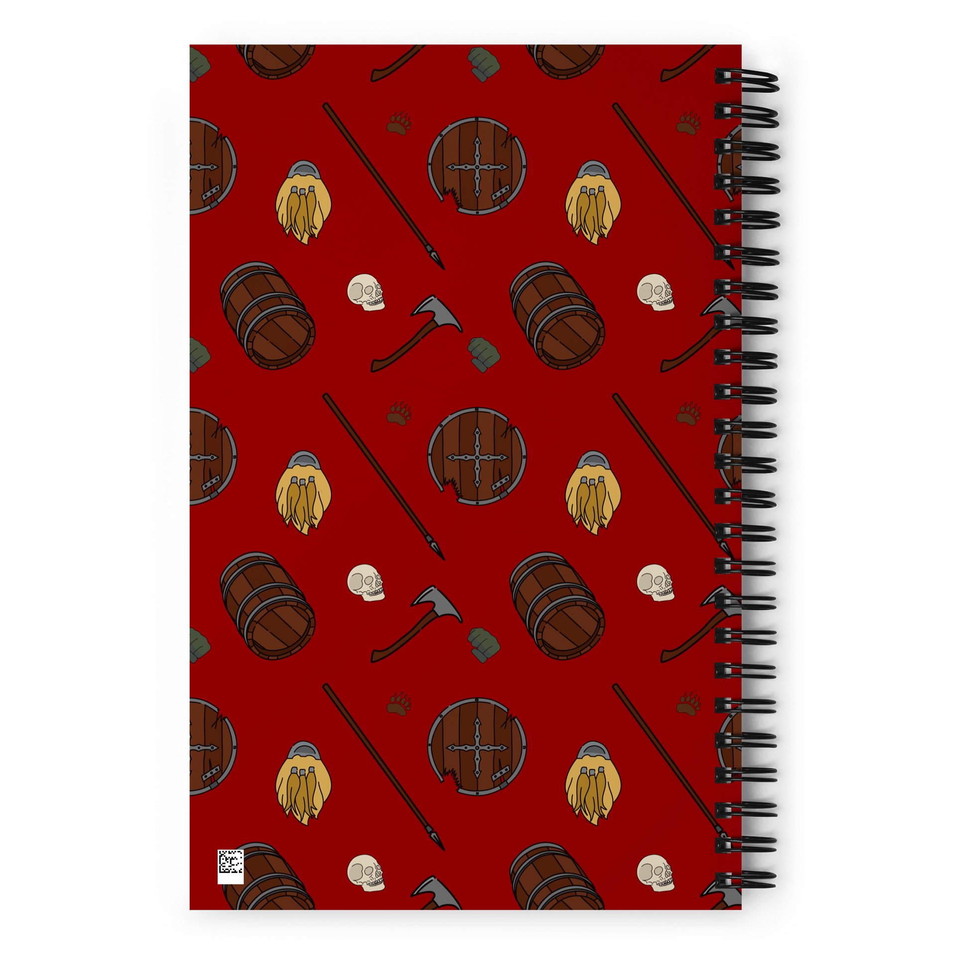 Barbarian Sprial Bound Notebook product image (2)