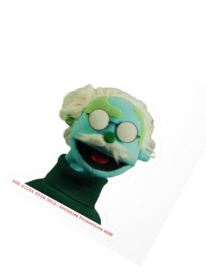 Grandpa Earth Sticker product image (2)