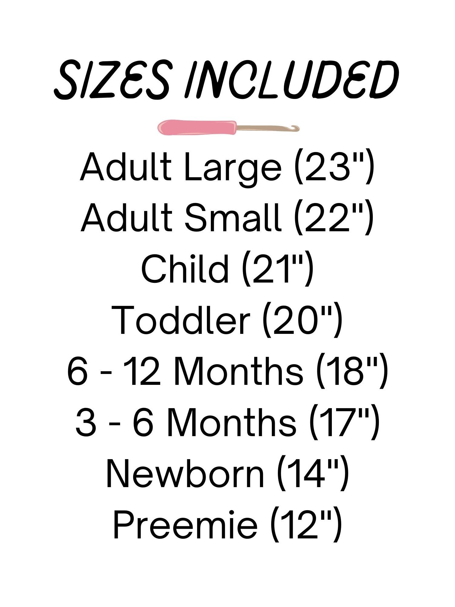 Easy Ribbed Crochet Beanie Hat in 8 Sizes (Digital PDF Pattern) product image (2)