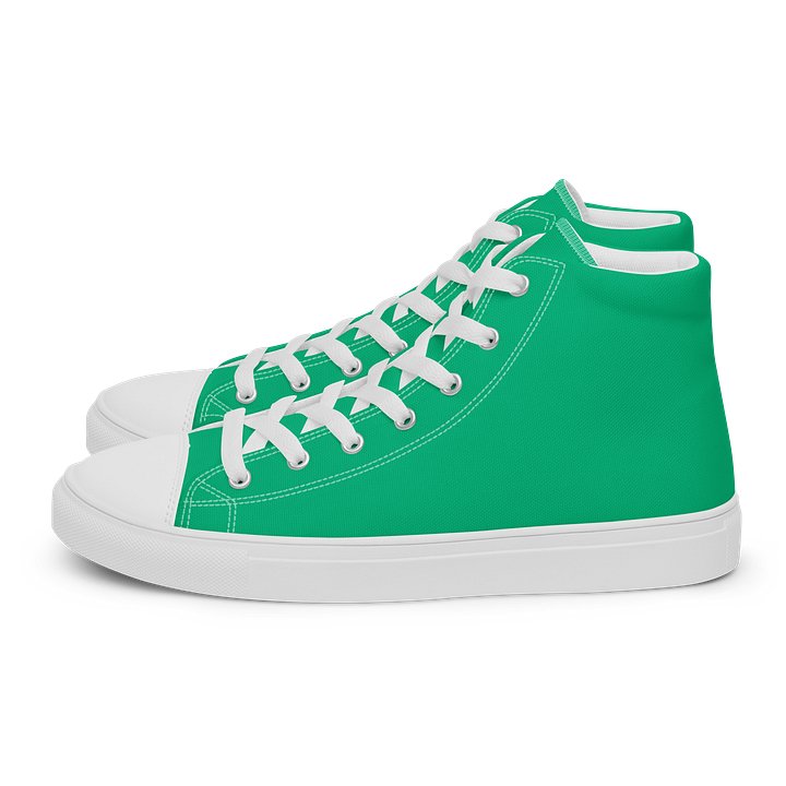 Vivid Turquoise Rise High-Top Sneakers product image (2)