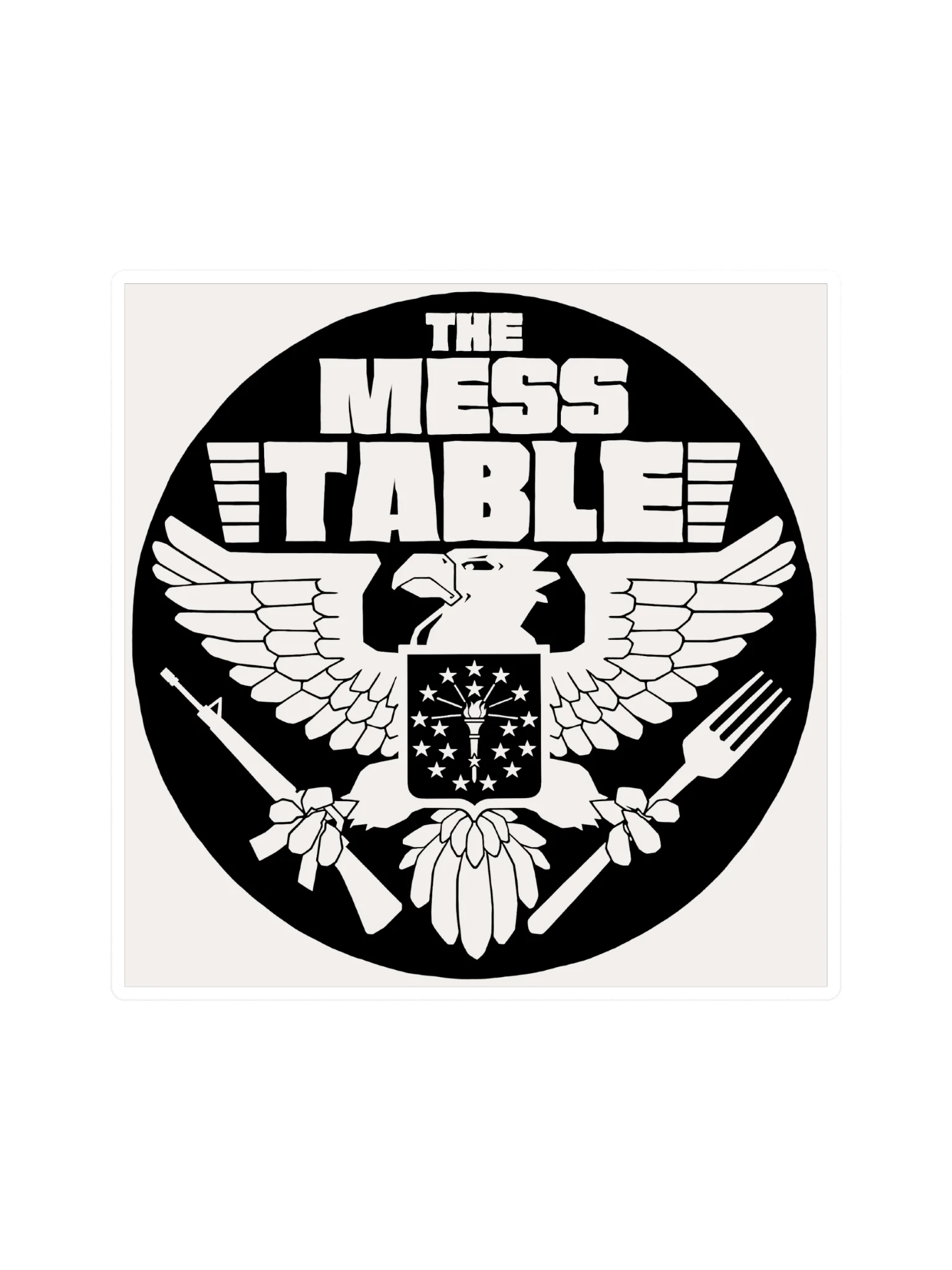 Sticker White TMT Logo product image (3)