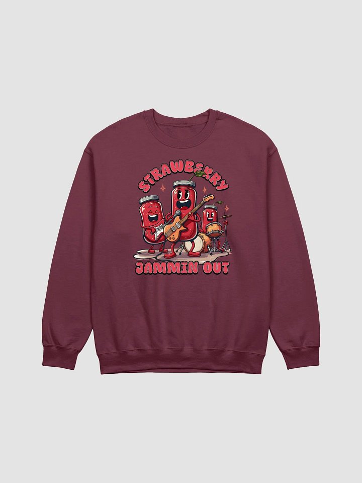Strawberry Jammin Out Air-Spun Classic Crewneck Sweatshirt product image (9)