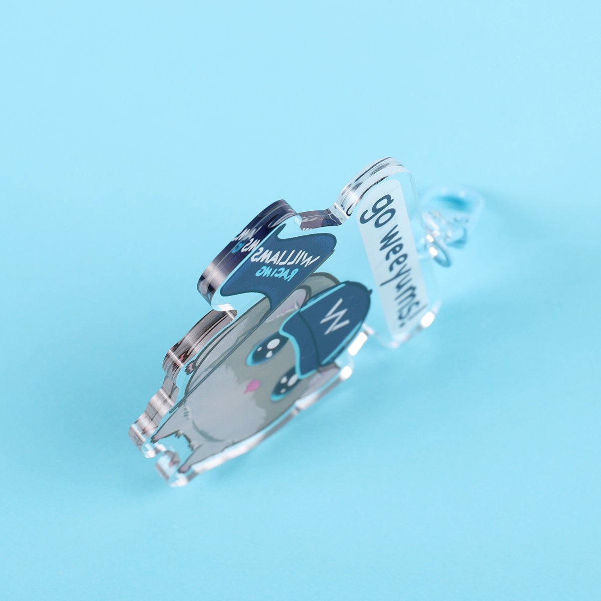 Go weeyums acrylic keychain product image (3)