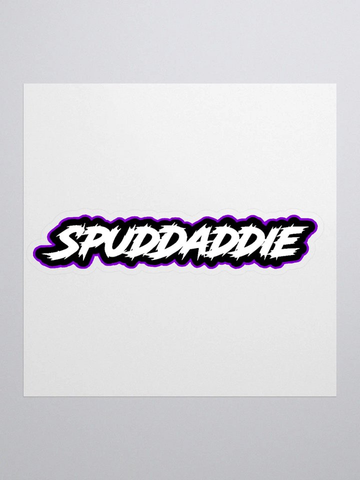 SpudDaddie Bold Logo Sticker product image (1)