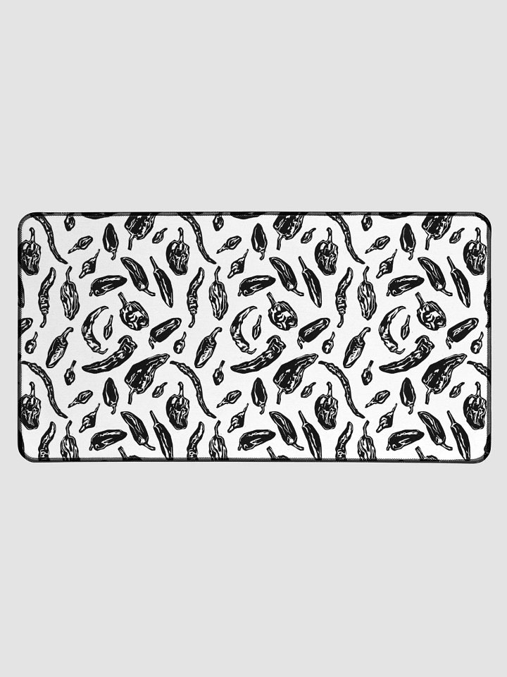 'Summer Pep' Desk Mat in Black & White product image (1)