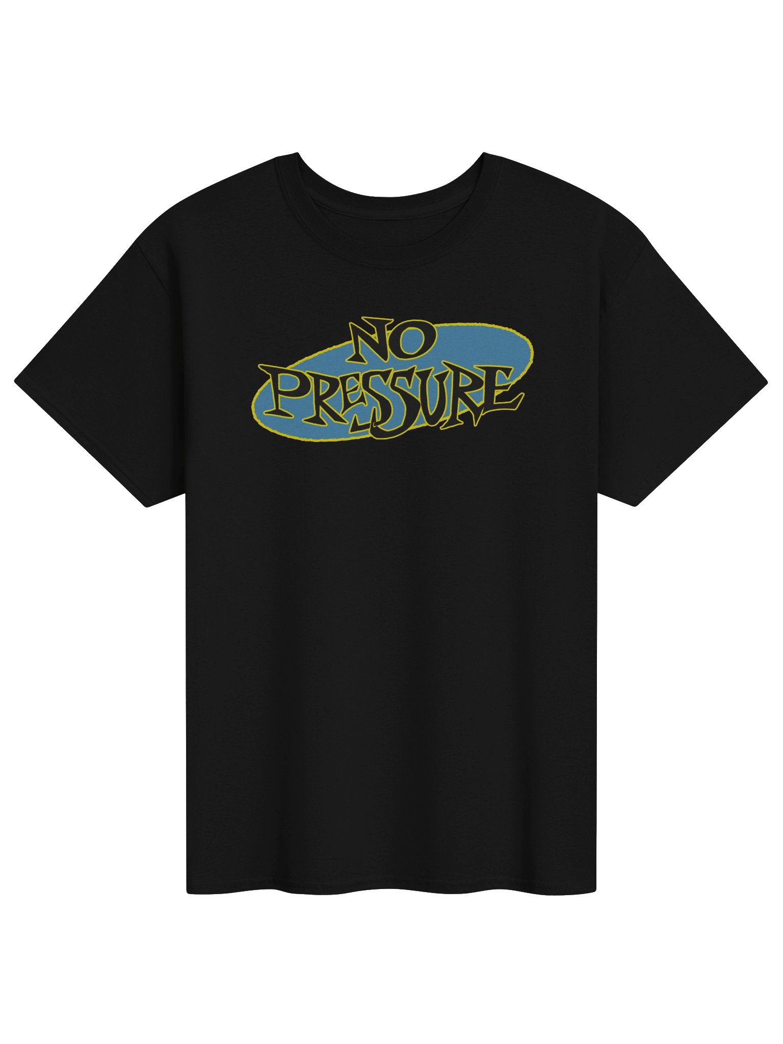 No Pressure Logo Pop Punk Tshirt product image (1)