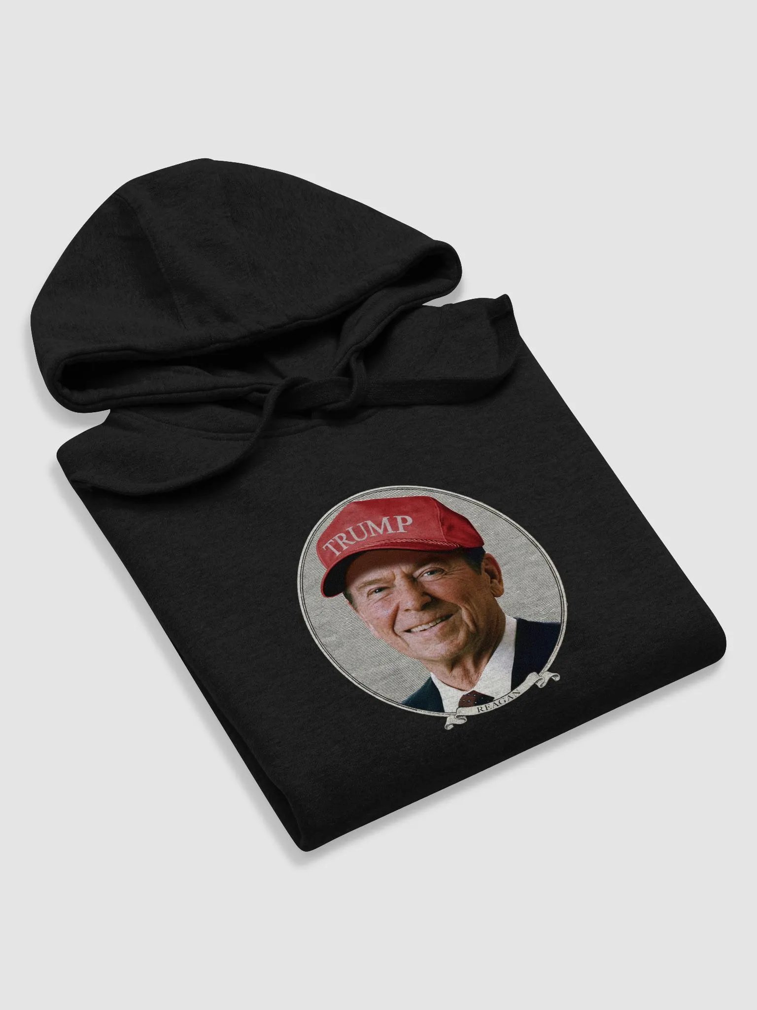 Ronald Reagan Trump Hat - Premium Hoodie product image (3)