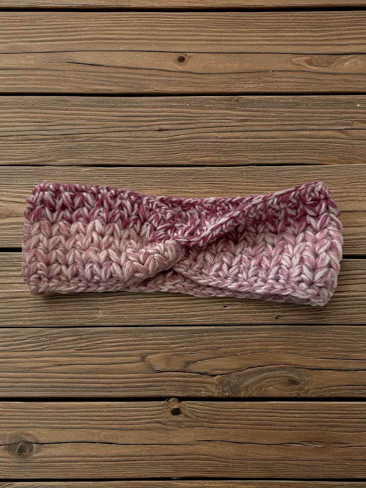 Cozy Twist Crochet Headband product image (1)