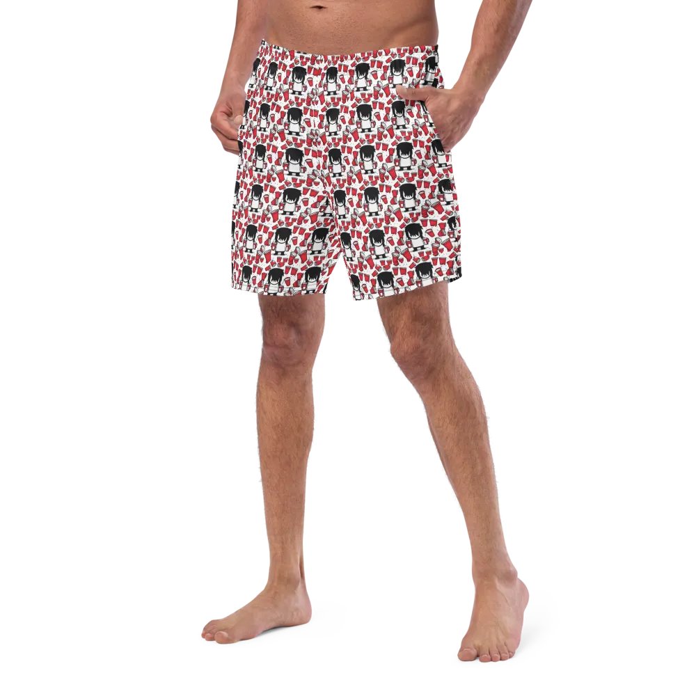 Warrior Vibes All-Over Swim Trunks product image (2)