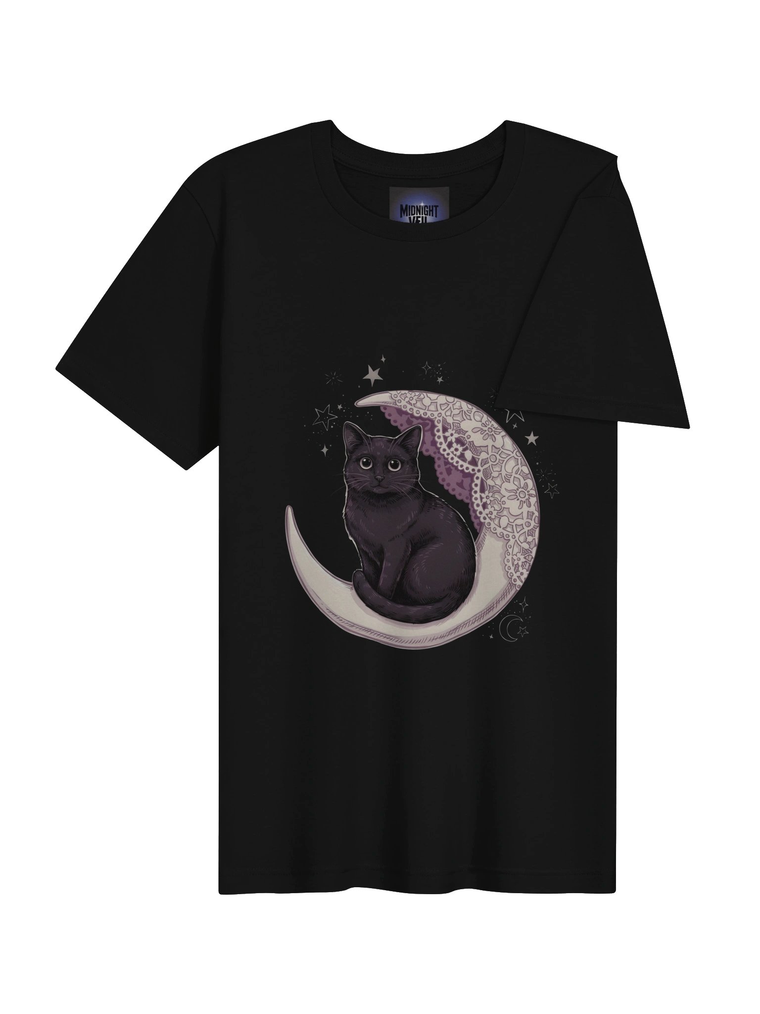 Celestial Cat Moon Tee product image (34)