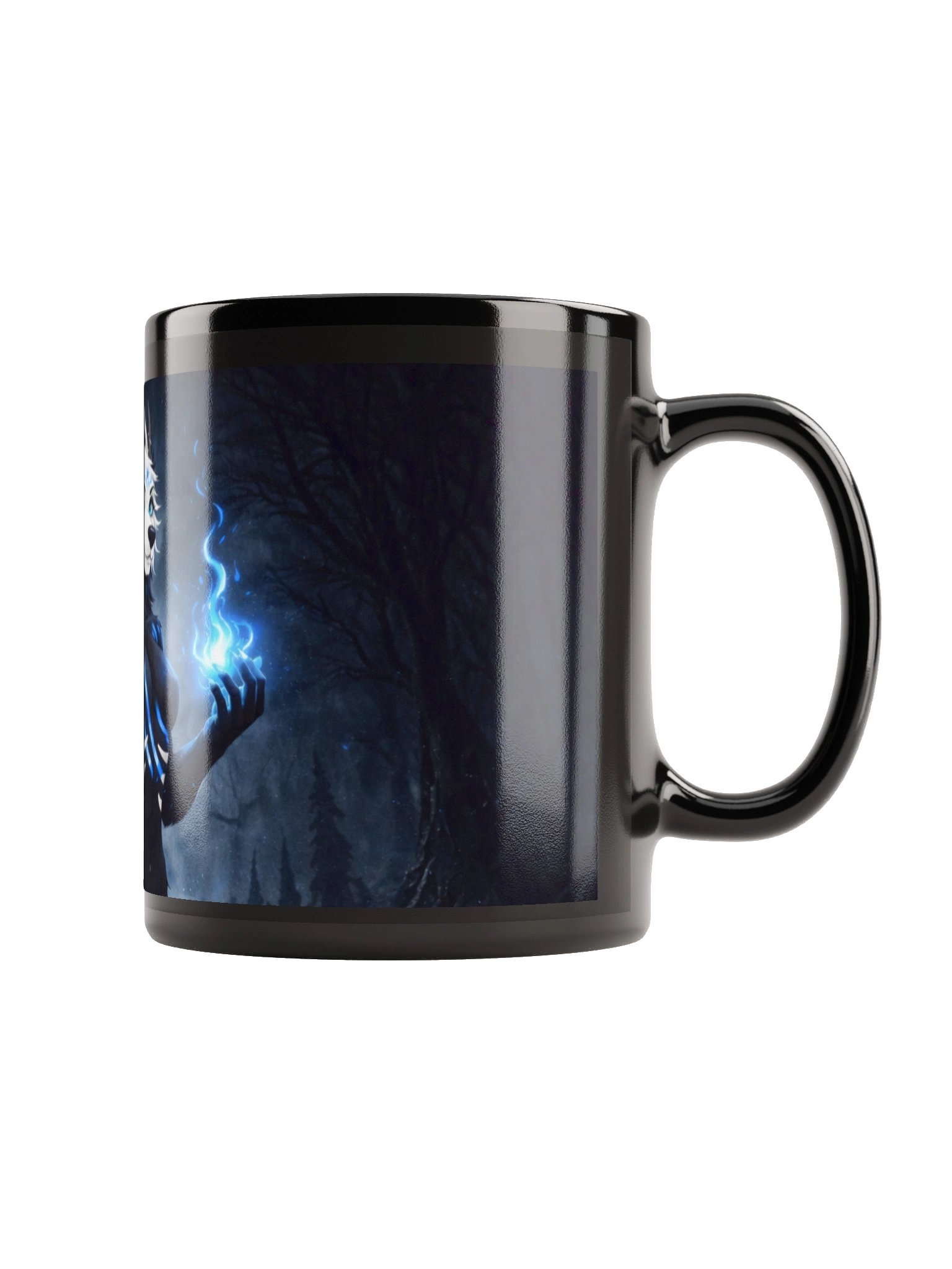 Grim Wolf Moonlight Forest Mug product image (3)