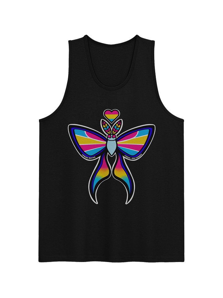 № 4 | PANSEXUAL PRIDE MOTH | GRAPHIC TANK | TANK TOP product image (1)