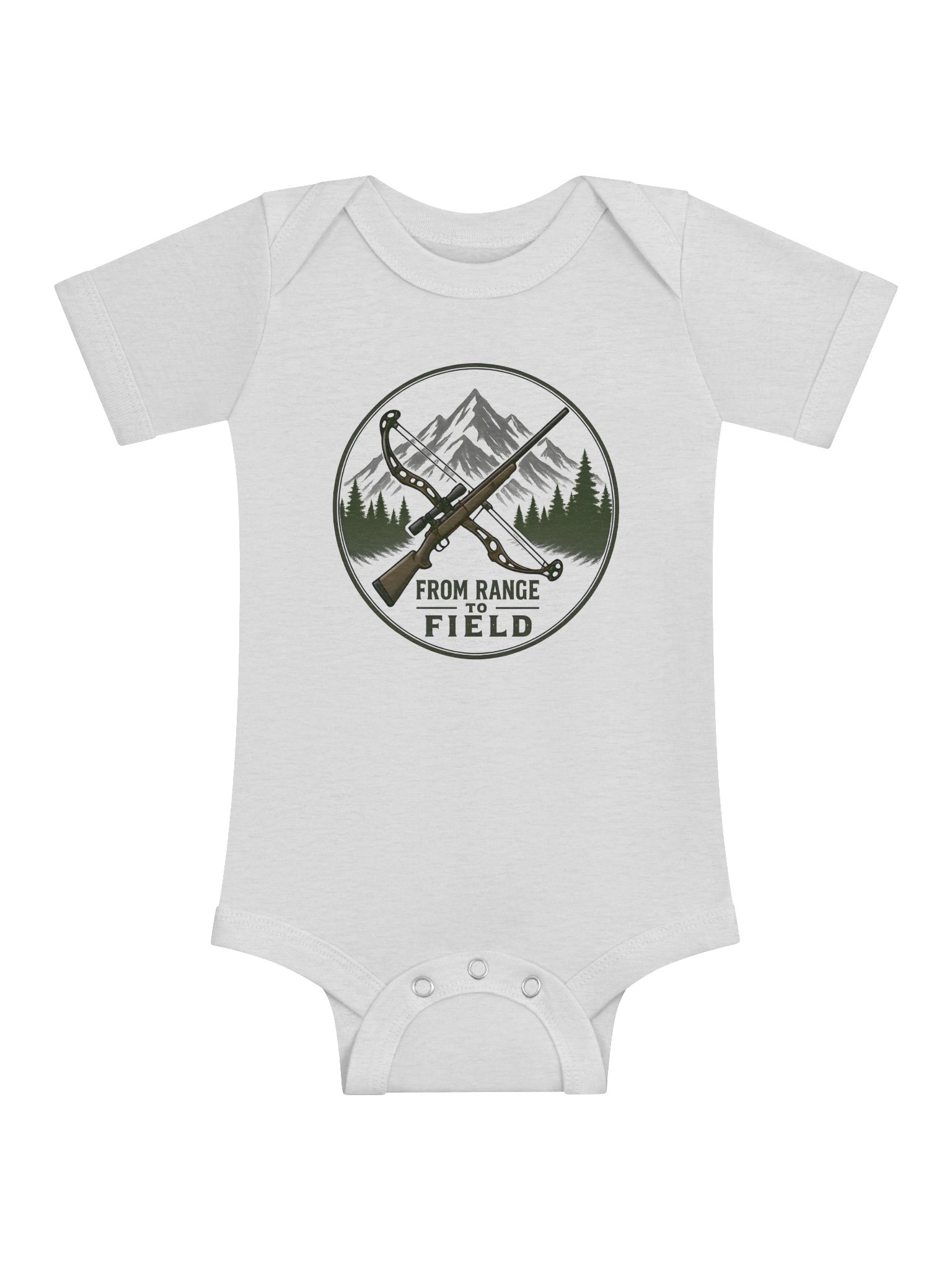 From Range To Field Baby Onesie product image (1)