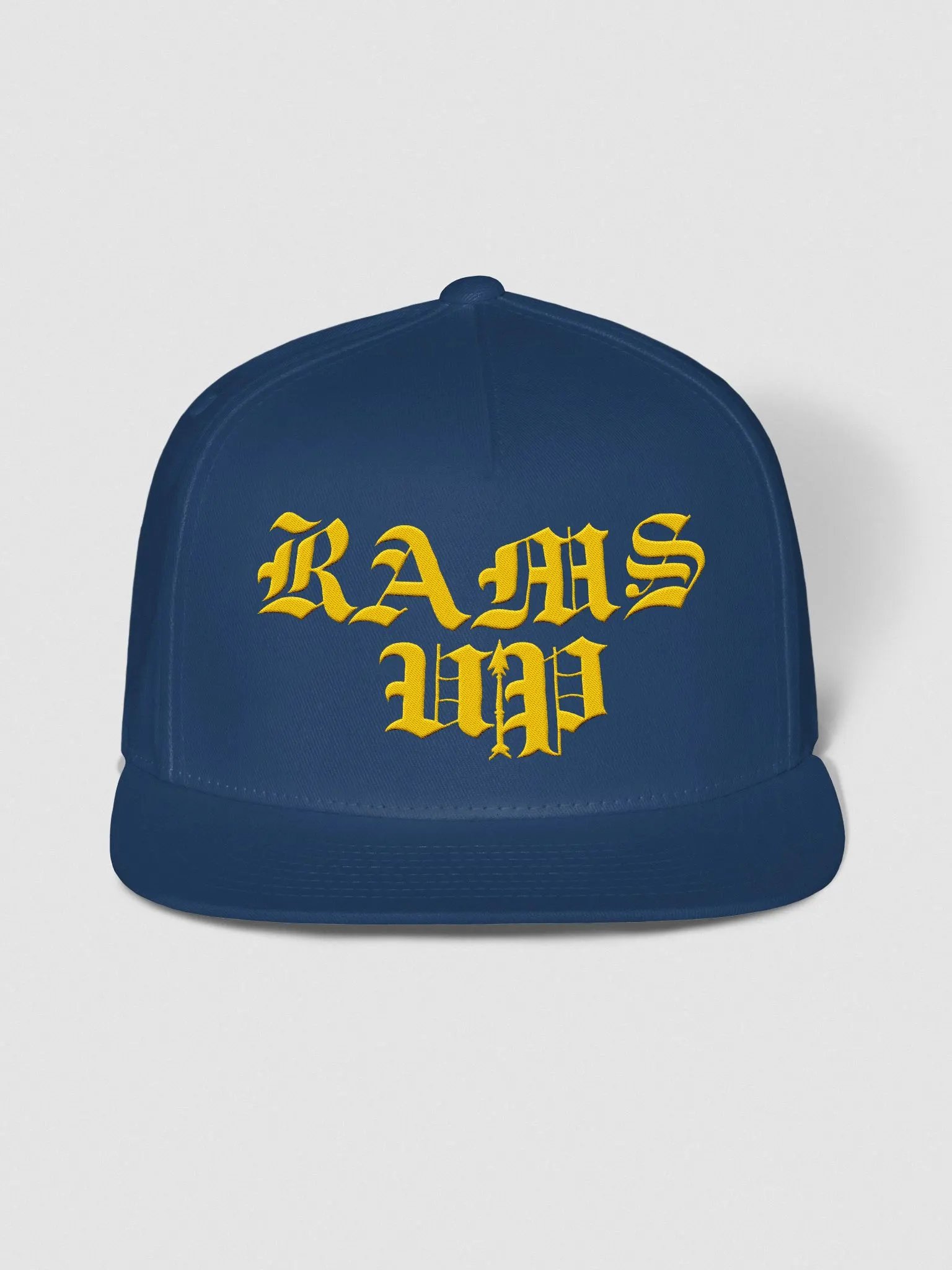 Rams Up old English logo + arrow (yellow) product image (5)