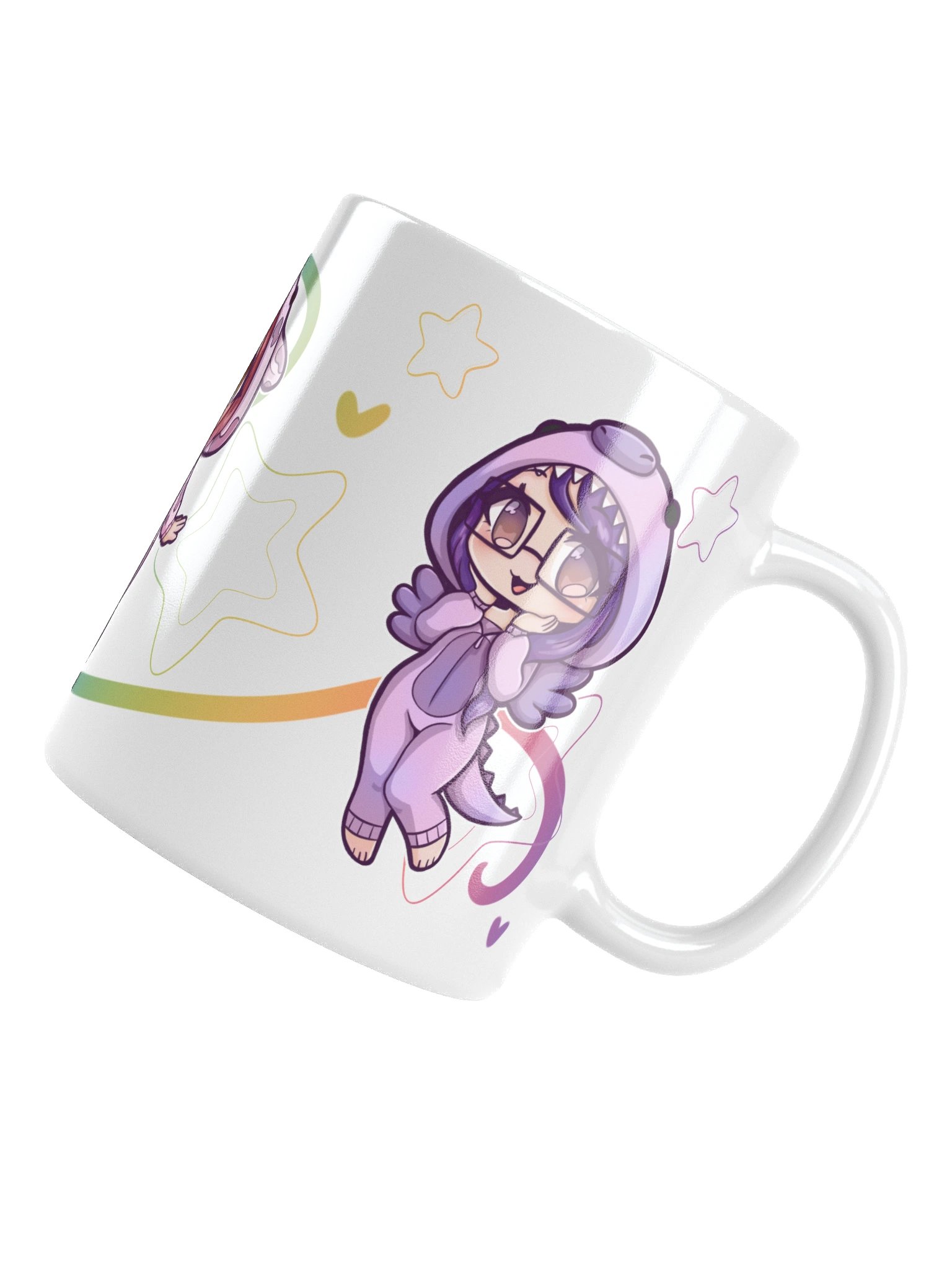 Tux2, MissieB12, and Mama_MJ Onesies! Collab Mug White product image (13)