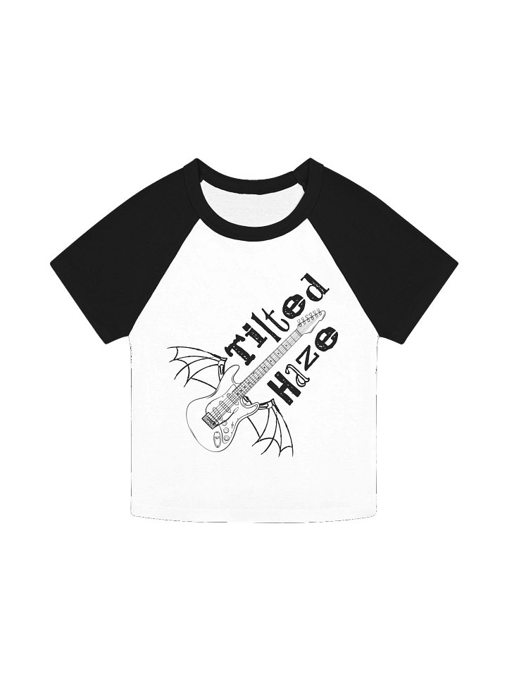 Guitar with Demon Wings [Women's Baby Tee] product image (1)