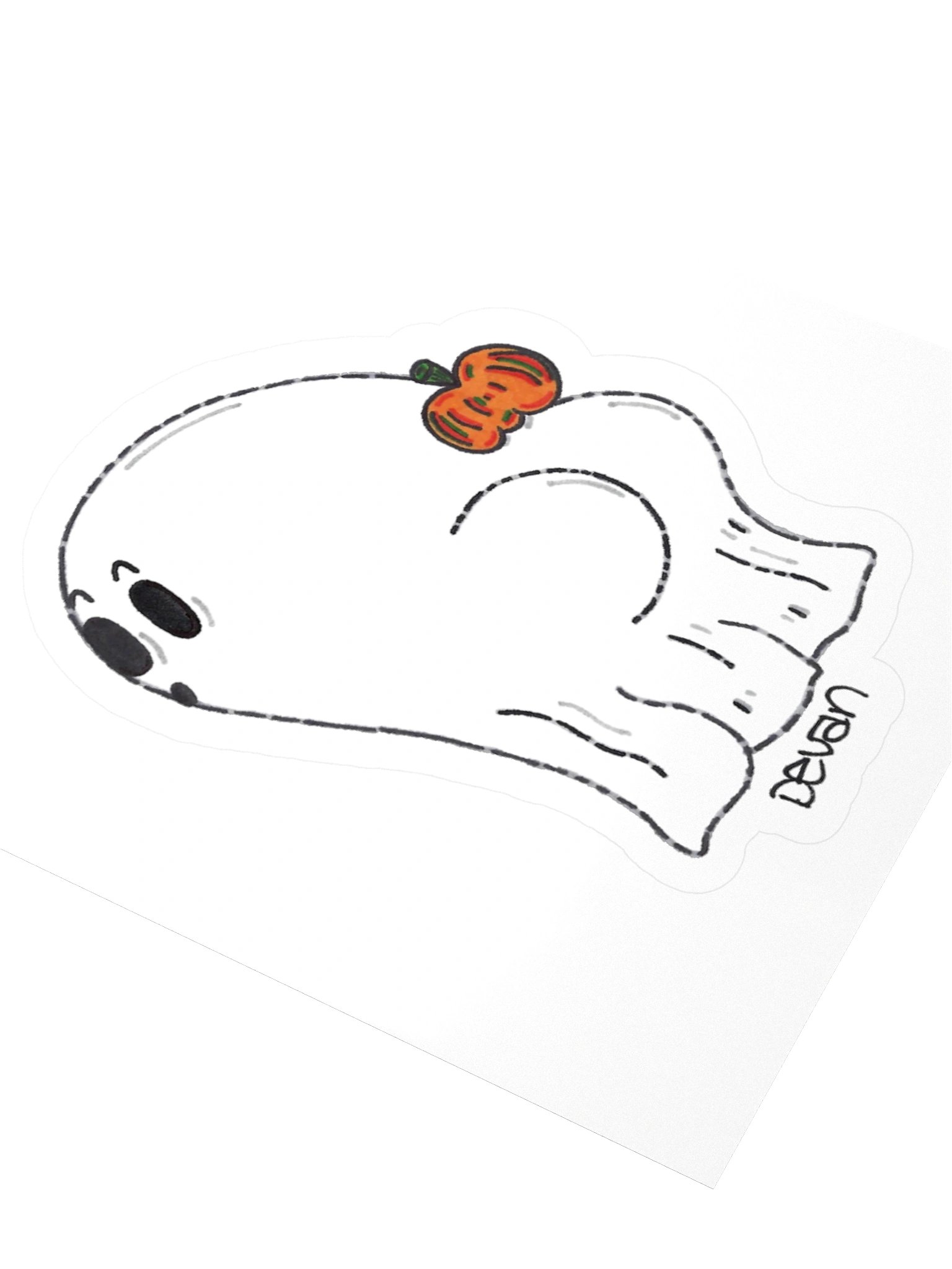Ghost: Pumpkin Donk Sticker product image (3)