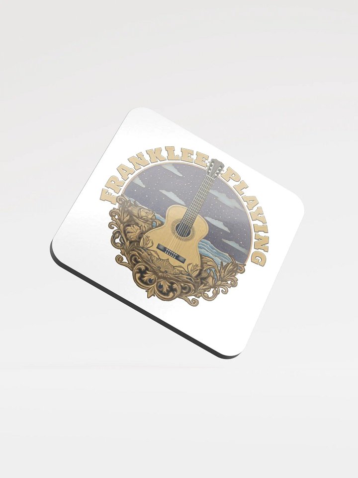 FrankLee Playing Glossed Cork Coaster product image (1)