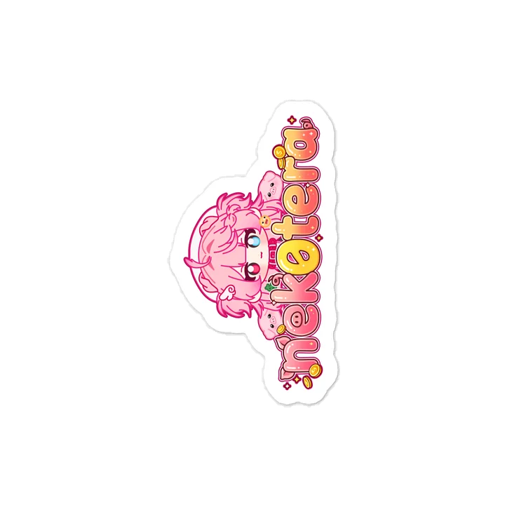 ꒰Sticker Logo 1꒱ ⋯ nek0tera Logo Chibi product image (1)