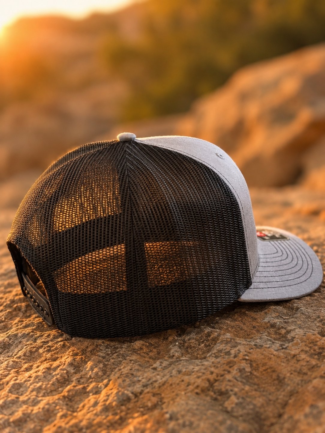 Sunset Yellow Seek Fresh Air Snapback product image (4)