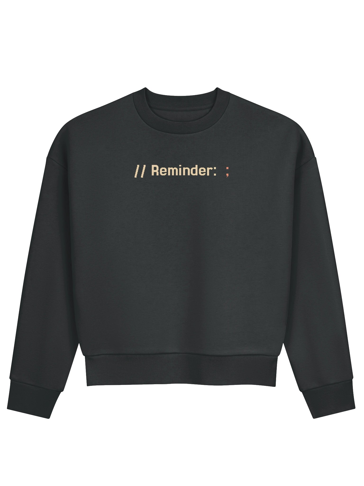 Semicolon Reminder Sweatshirt product image (1)