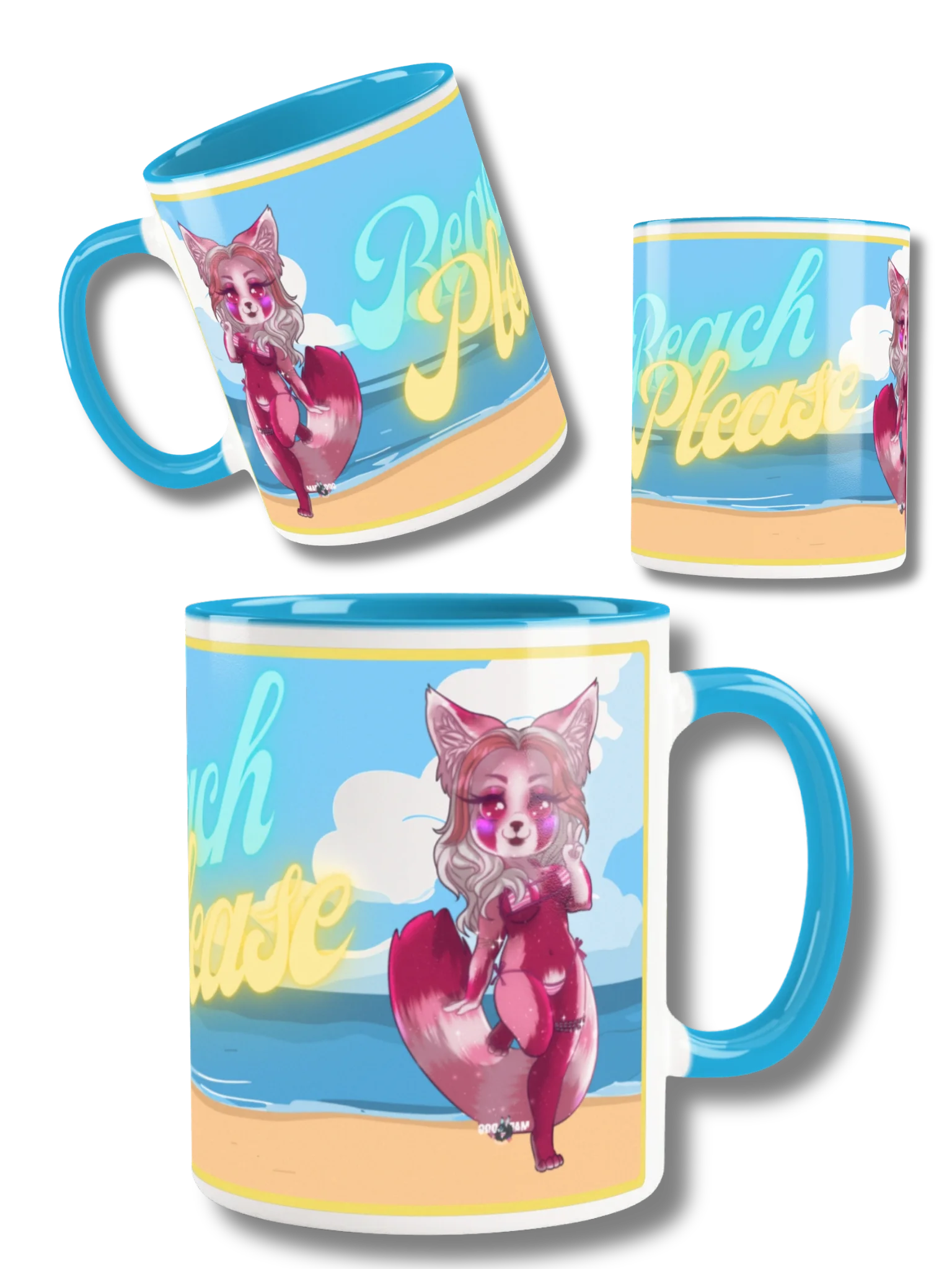 Beach Please V1 - Ceramic Mug product image (1)