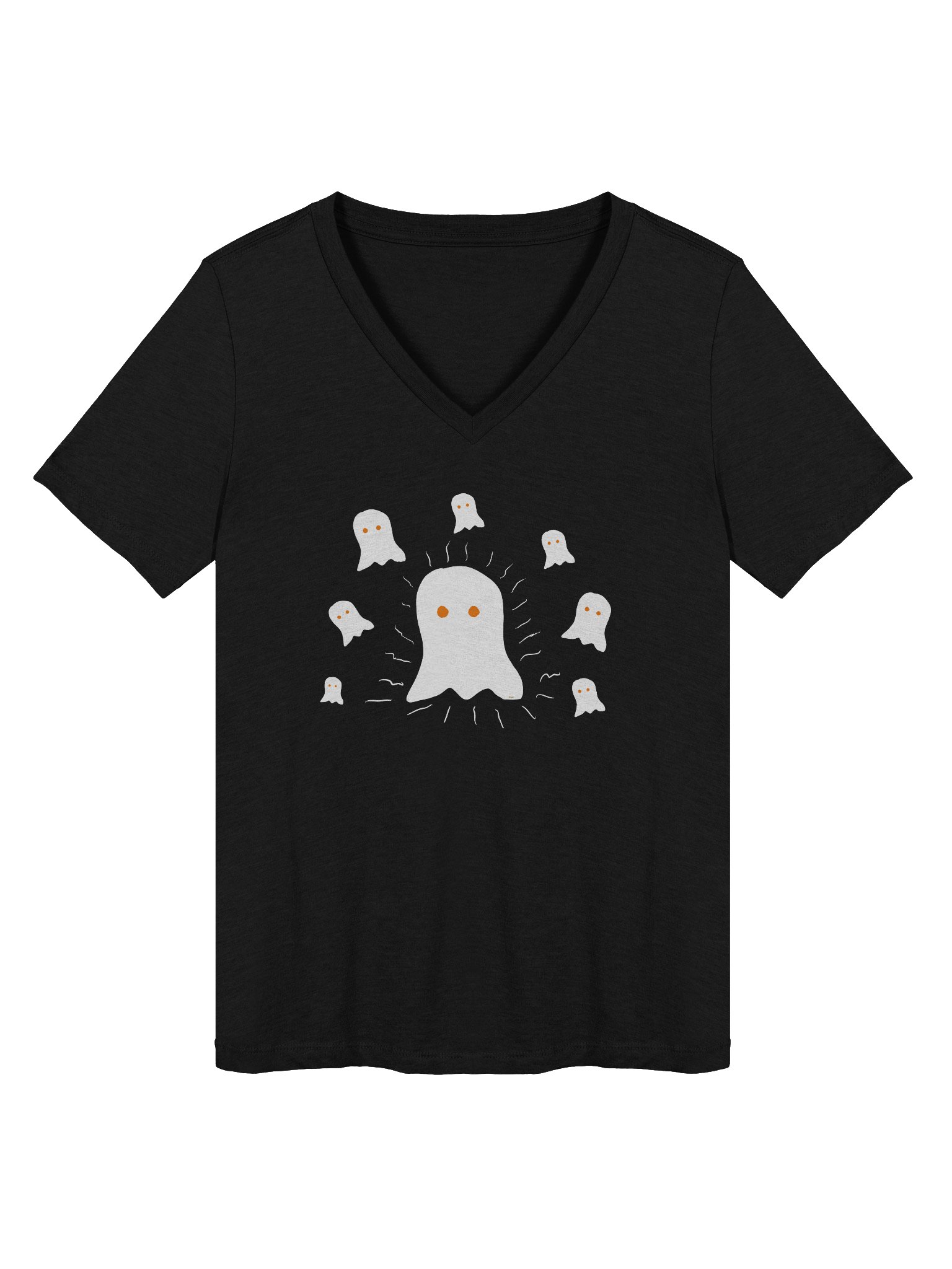 Boo! v-neck tee product image (1)