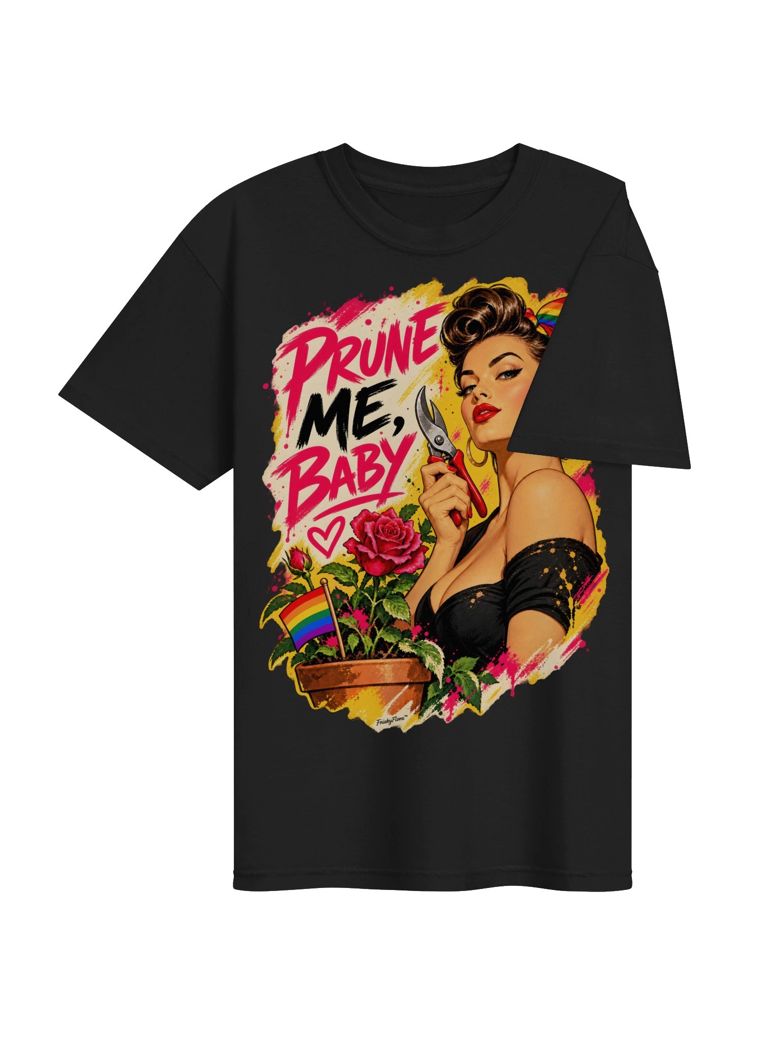 Prune Me, Baby Pin-Up Pride Tee product image (5)